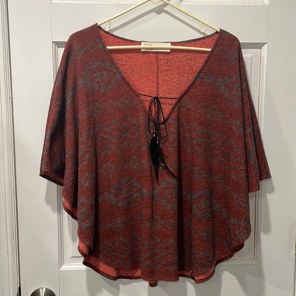 Native American Style Poncho